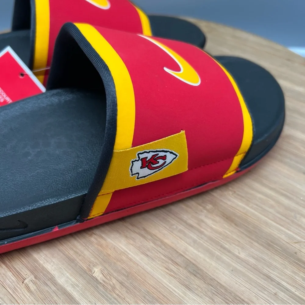 Nike Offcourt Slide KC Kansas City Chiefs Sandals Red‎ Men’s 11 FN3050-600 New